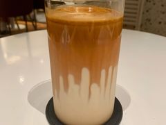 红豆沙拿铁-Line来恩咖啡(石厦花园店)