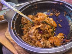 太阳蛋素石锅拌饭-犟牛家·榴莲烤肉(五棵松店)