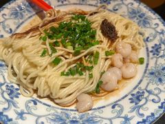 葱油三虾拌面-老头儿油爆虾·知味杭州(爱琴海购物中心)