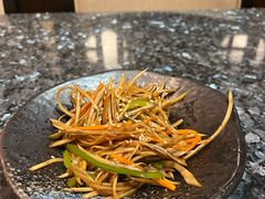 炝拌牛蒡丝-蘭·日本料理铁板烧(碧云路店)