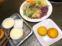 奶渣饼-诺敏塔拉奶茶-布里亚特包子-手把肉(锦都会店)