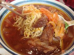 番茄半肉半筋牛肉面-友乐达台北精致面馆(张江店)