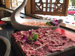 鲜切吊龙黄牛肉-渝大狮毛肚老火锅(普陀店)