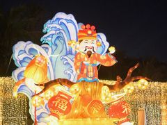 -欢乐海岸椰林沙滩-2025湾区超级灯会