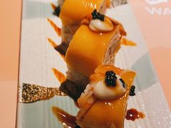 鹅肝芒果握饭-山葵家·创意料理(EFC欧美广场店)