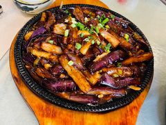 酱香茄子-金杏·粘卷子 烤鸭 农家菜