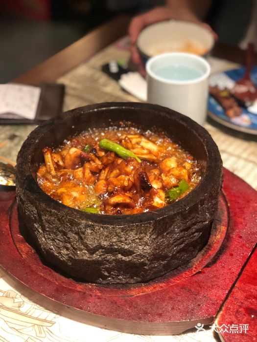 桂满陇-西湖船宴(西单大悦城店)石锅杭椒牛蛙图片