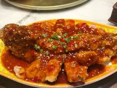 糖醋鲈鱼-那家小馆•北京菜•烤鸭(中关村店)