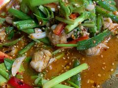 小葱拌蚬子肉-锦州老勾烧烤(八一小区店)
