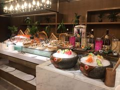 自助取餐区-都会尚膳·海鲜自助餐厅(重庆万豪酒店)