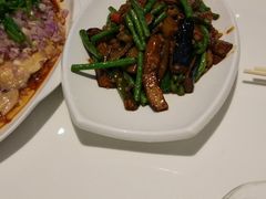 茄子肉松炒豆角-至潮餐厅精致粤菜·活鲈鱼·走地鸡(珠江新城店)
