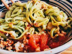 四合一菠菜面-长青菠菜面·烧烤