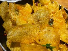 铁板实蛋土豆片-东北小板凳地摊烧烤(泰来街店)