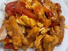 番茄猪扒饭-好好滋味茶餐厅