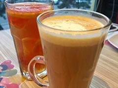 咸蛋黄芝士奶盖茶-必胜客(紫竹桥苏宁店)