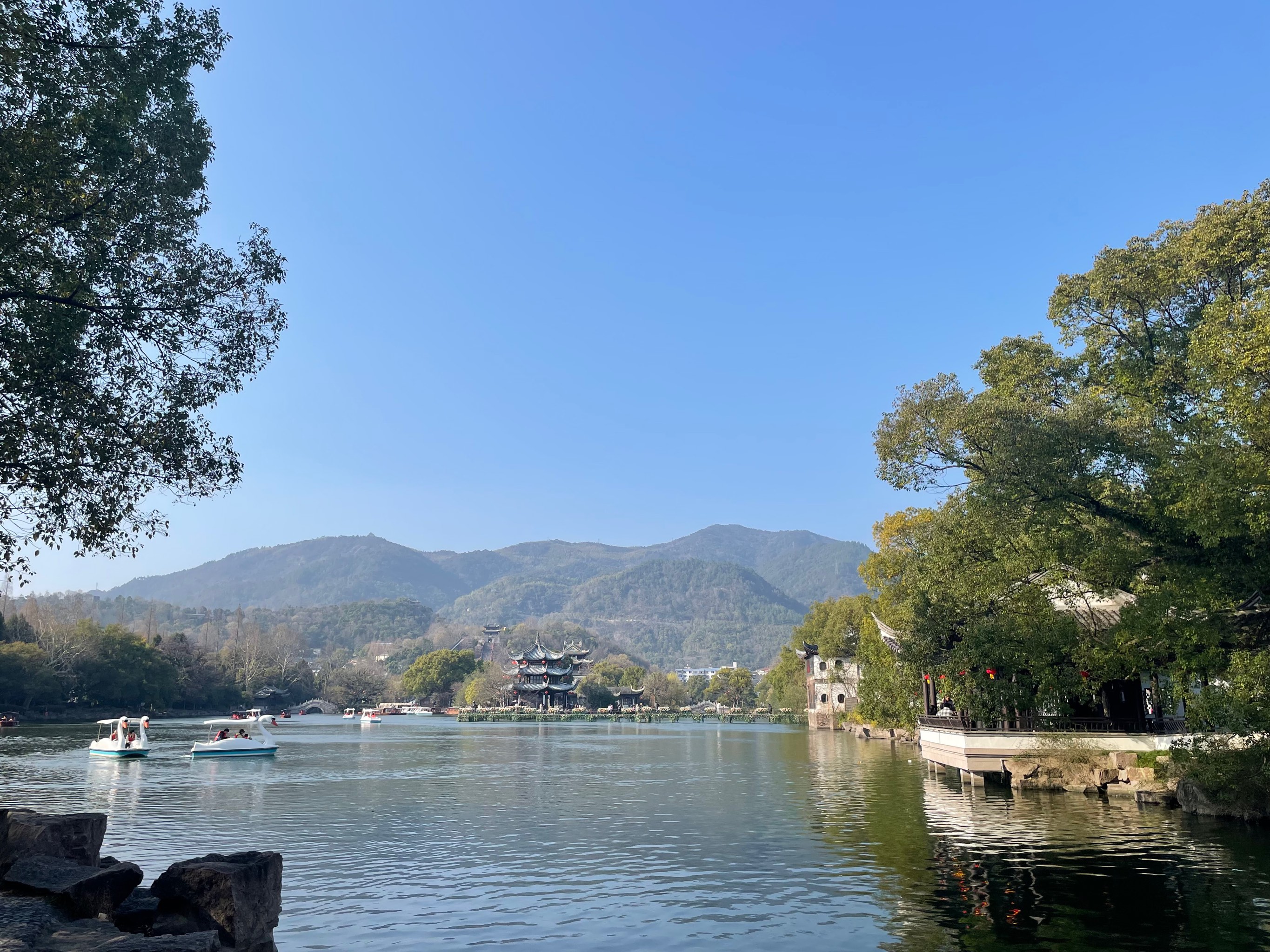 台州东湖风景区图片