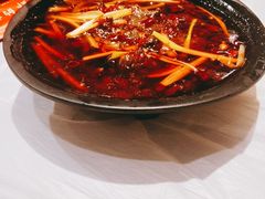 爆炒麻辣鸡血-华仔龙虾(永乐路总店)