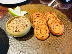 鸭肝酱伴葱油饼-杭州西子湖四季酒店·金沙厅