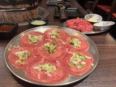 盐葱牛舌-大馥·炭火烧肉酒场(莘庄莘福坊店)