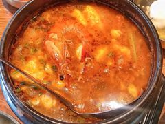 海鲜豆腐汤-弘益铭家九炙社韩国烤肉料理(尚美店)