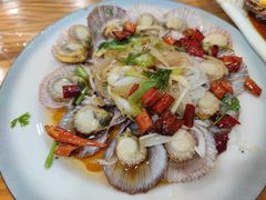 油泼扇贝-来之顺海鲜菜馆·青岛菜(栈桥店)