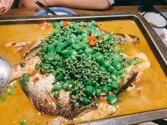 凌波鱼-探鱼·鲜青椒爽麻烤鱼(朝阳悠唐广场店)
