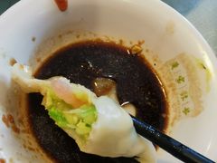 角瓜鸡蛋虾仁水饺-黄家饺子东北特色菜馆(湖滨商业街店)