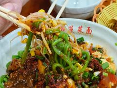 特色四合一-手擀菠菜面(西康路店)