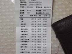 账单-陈傻子餐厅(世纪都会店)
