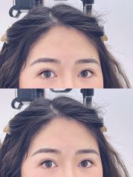 点击看大图 -杨益美学·野生眉半永久纹眉发际线