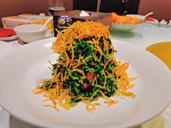 巧拌豆苗-四季民福烤鸭店(王府井灯市口店)