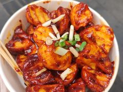 糖醋麻辣锅巴土豆-潘多多·山里人锅巴土豆(八一路店)