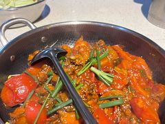 -贵州辣子鸡番茄鸡