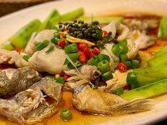 鲜花椒蒸桂花鲈-猪肉婆私房菜(容桂总店)