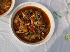 肝腰合炒-柏合黄记豆腐皮饭店