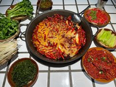 川味牛油全红锅-贰回巷火锅馆(钟楼店)