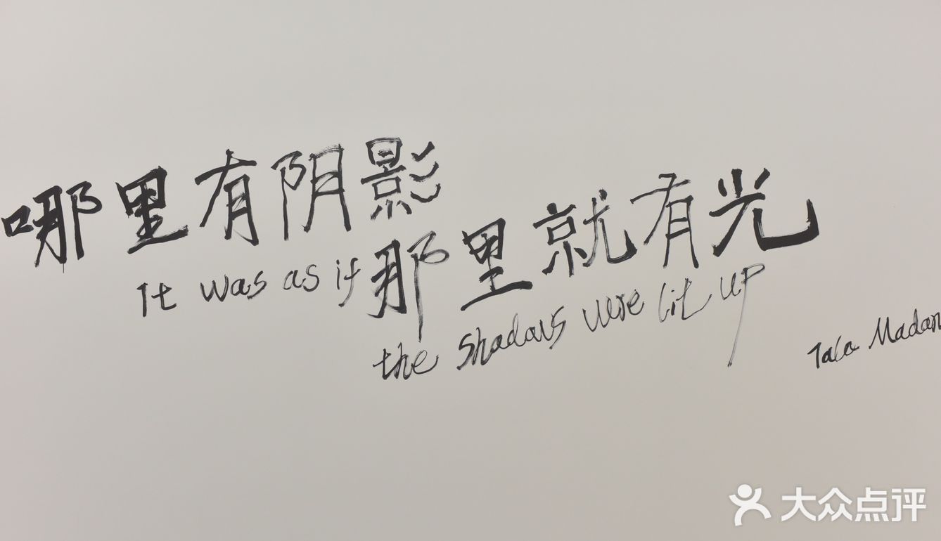 【魔都艺展地图】哪里有阴影，那里就有光