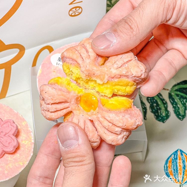 当我去东湖拍樱花拿出了这个樱花提拉米苏