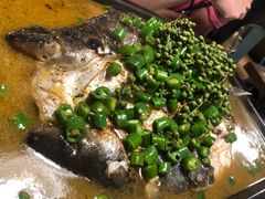 -探鱼·鲜青椒爽麻烤鱼(广州花都来又来店)