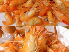 白灼河虾-渔闻农家菜