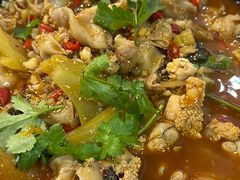 干锅鱼籽鱼泡-福巷湘食小馆·猛火现炒(上海首店)