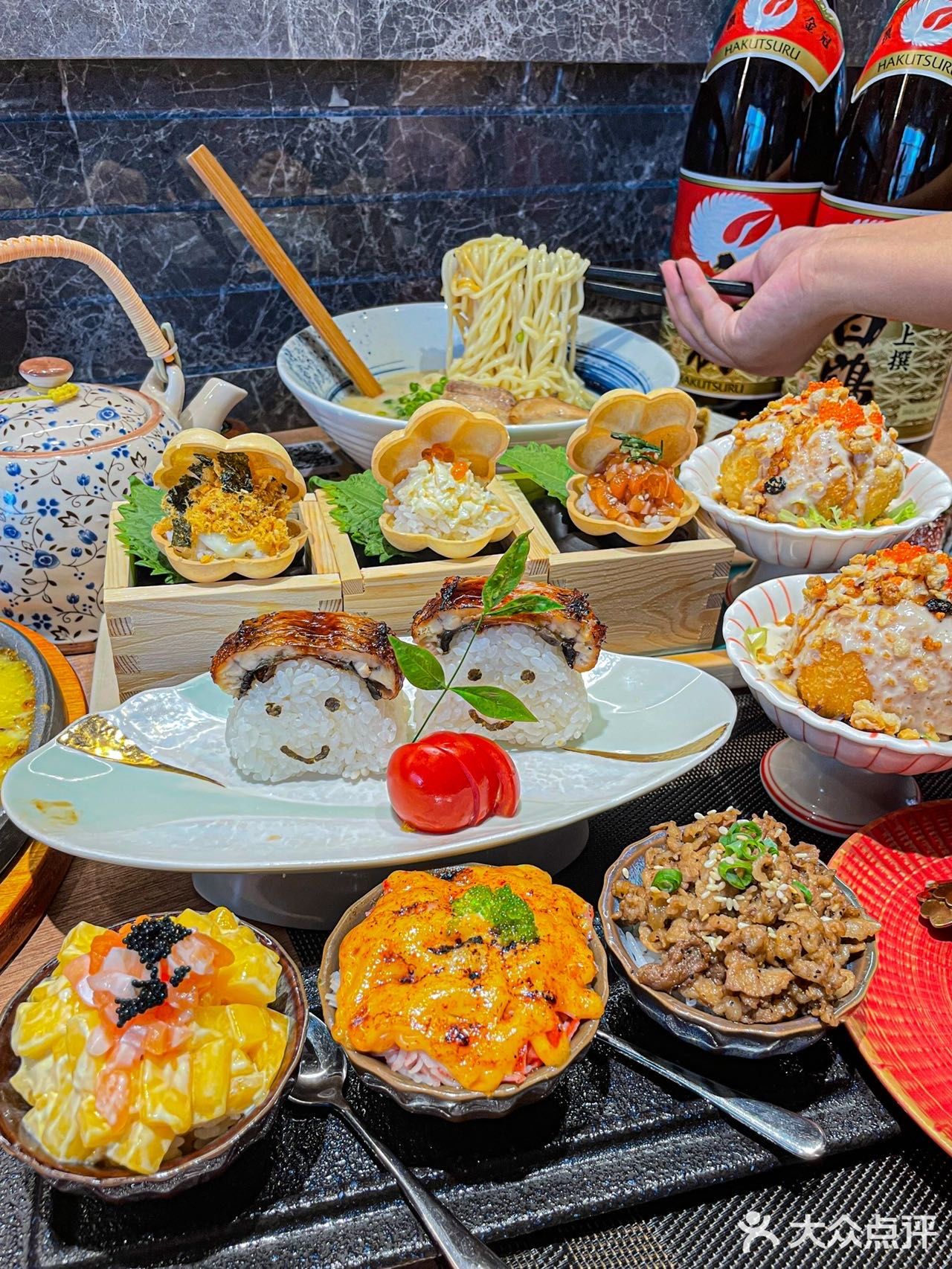 一秒穿越东京🇯🇵太爱佛山这家最中饼寿司！