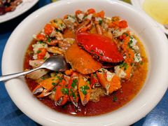 黑豚肉饼蒸膏蟹-御沪沪味园.融合菜.海鲜(斜土路店)