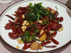 干椒薄荷红皮蒜肥肠-贵州大厦贵州厅(樱花园西街店)