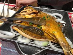 葱香烤鱼大份-西贝莜面村(近铁城市广场店)