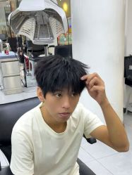 -M1山木造型国潮男士发型定制