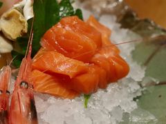 三文鱼刺身-中国书法大厦日本料理