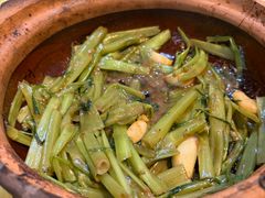 澳门虾酱啫通菜梗-天宝食坊·啫啫煲大排档(西华路店)