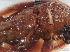 红烧鲽鱼-宝轩渔府·老字号海鲜·正宗津菜(水上店)