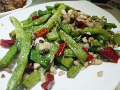 干煸四季豆-眷江南之小蓝鲸(王府大街店)